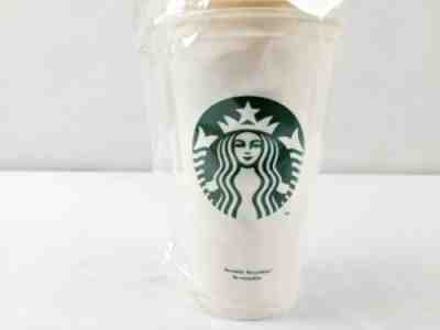 25 Starbucks 16 oz Plastic Reusable Coffee Cups - Sold on eBay Oct, 22nd 2019 for $40.00