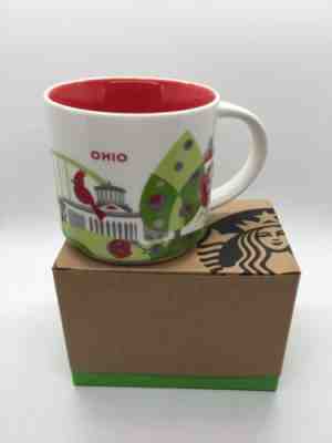 NEW Starbucks 2017 You Are Here Series Collection Ohio Coffee Mug 14 oz with box - Sold on eBay Oct, 22nd 2019 for $17.99