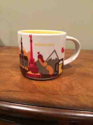 Starbucks Coffee 14oz München Germany YOU ARE HERE Mug Cup Munchen - Sold on eBay Oct, 22nd 2019 for $21.99