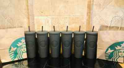 (1) STARBUCKS Black Matte Studded Tumbler Limited Edition Halloween Fall 2019 - Sold on eBay Oct, 22nd 2019 for $69.99