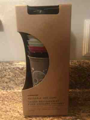 NIB 2019 Starbucks Halloween Reusable Hot Cups (6) Limited Edition RARE SOLD OUT - Sold on eBay Oct, 22nd 2019 for $26.95