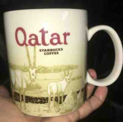 Starbucks Qatar Mug City Series Global Icon Arabian 2012 16oz - Sold on eBay Oct, 22nd 2019 for $22.00