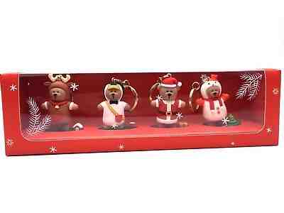 New 2017 Starbucks Christmas KeyChain Limited Edition Mammon 4 PCS China Gift - Sold on eBay Oct, 22nd 2019 for $31.99
