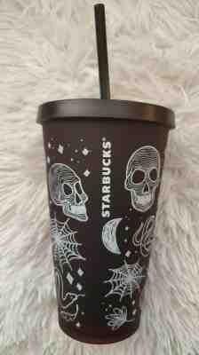 Starbucks Halloween 2019 Skull Tumbler - 16 Oz. rare - Sold on eBay Oct, 21st 2019 for $56.00