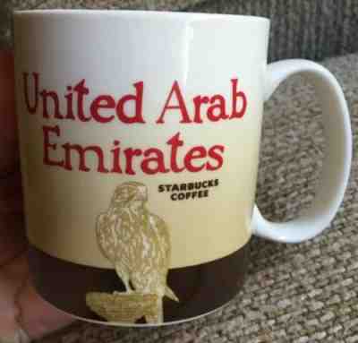 Starbucks 2015 Collector Series Coffee Tea Mug Cup United Arab Emirates 16 fl.oz - Sold on eBay Oct, 21st 2019 for $15.00