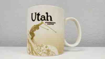 Utah 2012 Starbucks Coffee Mug Collectible Global Icon Downhill Skier & Arches - Sold on eBay Oct, 21st 2019 for $74.00