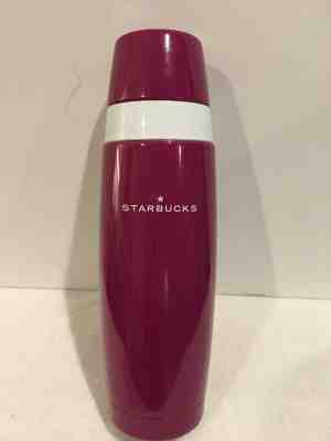 Starbucks 2006 Berry Pink Pour Thru Thermos Travel Coffee Mug 3pc Steel EUC - Sold on eBay Oct, 21st 2019 for $16.00