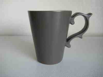 Tazo Starbucks 2013 Scroll Handle Grey Mug 16 oz. - Sold on eBay Oct, 21st 2019 for $30.00