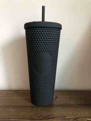 Starbucks 2019 Matte Black Studded Cold Cup Tumbler *Limited Edition*- Fall 2019 - Sold on eBay Oct, 21st 2019 for $74.99