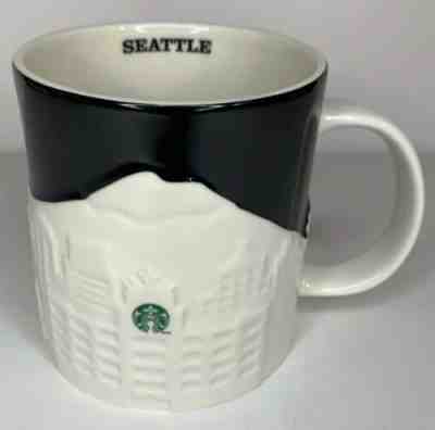 Starbucks Coffee Mug Cup 2012 Collector Series Seattle Skyline City Relief 16oz - Sold on eBay Oct, 21st 2019 for $24.99