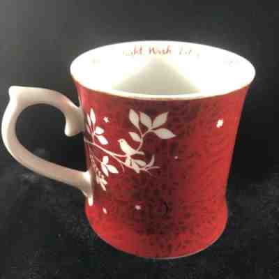 Starbucks Coffee Mug Tea cup 2010 Rosanna Red Holiday Christmas Snowflake Winter - Sold on eBay Oct, 21st 2019 for $20.00