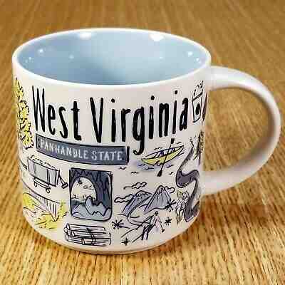 STARBUCKS 2018 Been There Series WEST VIRGINIA 14 oz Coffee Mug  *NEW NWT* - Sold on eBay Oct, 21st 2019 for $18.99