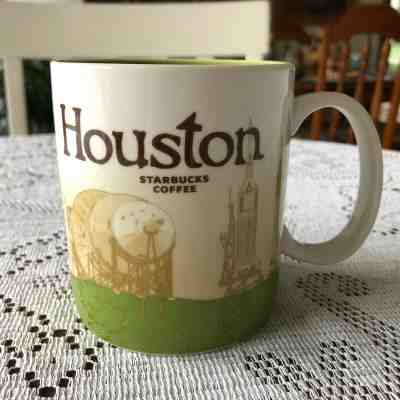 2012 Starbucks Global Icon HOUSTON 16 oz Coffee Tea Mug  - Sold on eBay Oct, 21st 2019 for $22.50