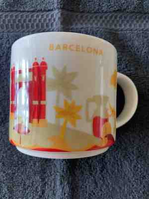 BARCELONA SPAIN STARBUCKS YOU ARE HERE COLLECTION 14 OZ MUG  - Sold on eBay Oct, 21st 2019 for $26.00