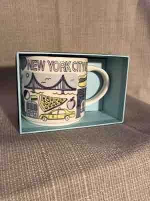 Starbucks collectors mug New York City - Sold on eBay Oct, 21st 2019 for $19.00