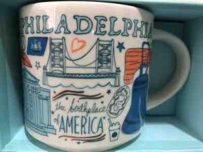 NEW!! Starbucks  PHILADELPHIA Been There 14 Oz Mug (in box with SKU) - Sold on eBay Oct, 21st 2019 for $16.95