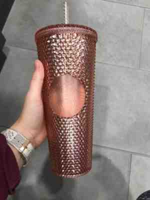 NEW Starbucks Holiday 2019 PINK Rainbow Iridescent Holographic Tumbler 24oz - Sold on eBay Oct, 21st 2019 for $38.00