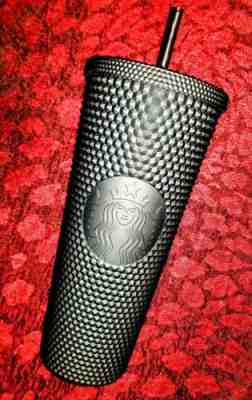 Fall 2019 ~ STARBUCKS ~ Matte Black Studded Tumbler/Cup ~ Limited Ed ~ Sold Out! - Sold on eBay Oct, 21st 2019 for $60.00