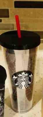 New Starbucks 2019 Glitter Spiderweb Limited Edition Tumbler Cup Halloween Fall - Sold on eBay Oct, 21st 2019 for $26.00