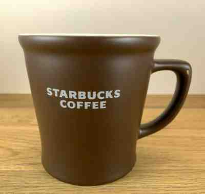 Starbucks 2008 Dark Chocolate Brown Coffee Mug Cup Large 16 oz  - Sold on eBay Oct, 21st 2019 for $19.99