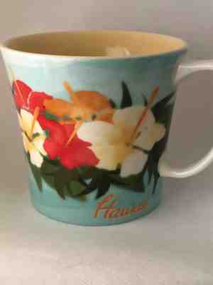 Starbucks Hawaii Hibiscus Flowers Bone China Mug 2010 - Sold on eBay Oct, 21st 2019 for $19.99