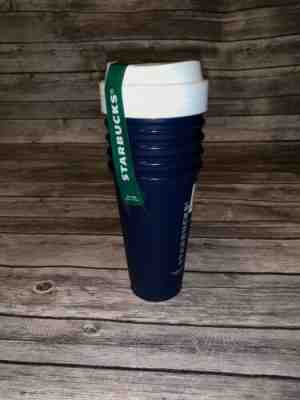 Starbucks Reusable To-Go Cups 5pc Navy Blue RARE 16fl.oz.BPA Free Recyclable - Sold on eBay Oct, 21st 2019 for $17.50