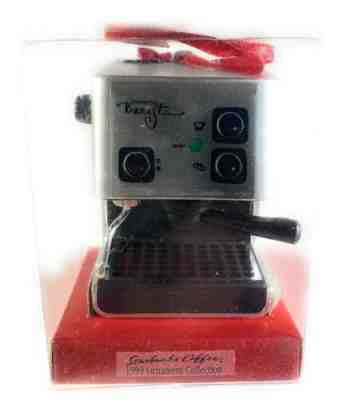 Starbucks RARE Holiday Ornament Barista Espresso Latte Coffee Machine 1999 - Sold on eBay Oct, 21st 2019 for $64.99