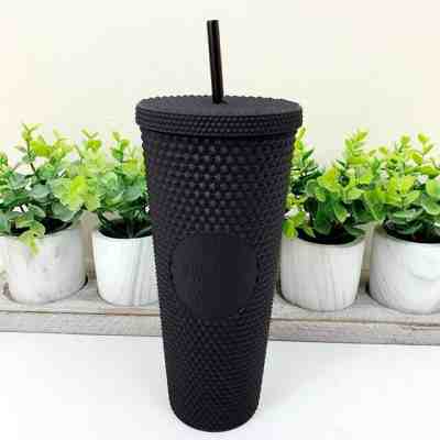 Starbucks Matte Black Studded Tumbler Cup Limited Edition Fall 2019  - Sold on eBay Oct, 21st 2019 for $75.00