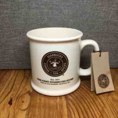 NEW Starbucks The First Store 1971 Coffee Mug Mermaid Pike Place Seattle WA - Sold on eBay Oct, 21st 2019 for $19.99