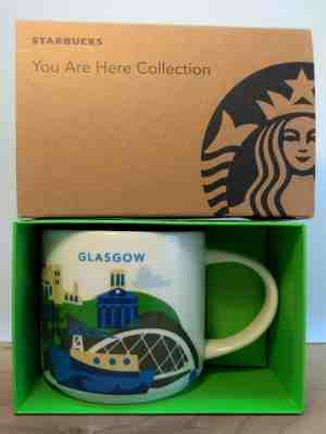 Starbucks Glasgow Scotland You Are Here Series Collectors Mug NIB 14oz - Sold on eBay Oct, 21st 2019 for $38.00