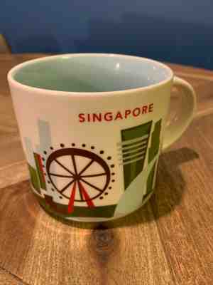 Starbucks - You are Here Mug - Singapore - Rare - NEW - YAH - 14oz - Coffee Cup - Sold on eBay Oct, 21st 2019 for $30.00
