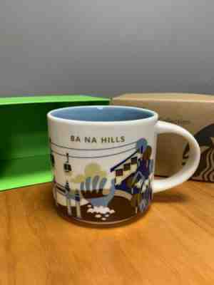 New Starbucks 2019 Vietnam YAH Ba Na Hills You Are Here 14oz Mug - Sold on eBay Oct, 21st 2019 for $32.00