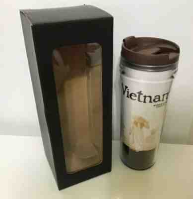 Rare Starbucks  VIETNAM 12 oz Insulated Travel Tumbler Mug NEW With Original Box - Sold on eBay Oct, 21st 2019 for $19.99