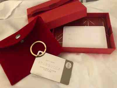 Starbucks Limited Edition Sterling Silver Keychain gift card with $50 balance. - Sold on eBay Oct, 21st 2019 for $249.00