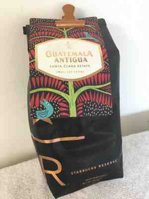 Starbucks SB Reserve Guatemala Antigua Santa Clara 8.8 oz Whole Bean Coffee - Sold on eBay Oct, 20th 2019 for $28.00