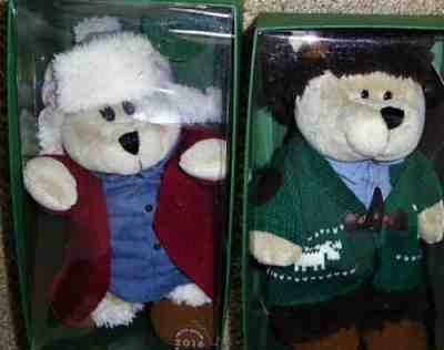 STARBUCKS BEARISTA BEAR 2016 CHRISTMAS BOY GIRL (2) HOME FOR HOLIDAYS - Sold on eBay Oct, 20th 2019 for $20.99
