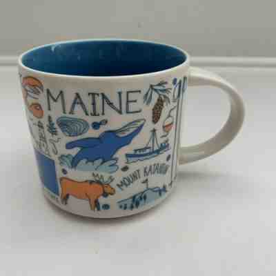 Starbucks BEEN THERE SERIES - MAINE Pine Tree State 14oz Mug 2018 - Sold on eBay Oct, 20th 2019 for $16.99