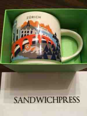 Starbucks You Are Here Mug ZURICH YAH Zurich Switzerland Starbucks Mug New - Sold on eBay Oct, 20th 2019 for $29.99