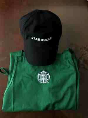 New Never Worn Starbucks Apron And Hat - Sold on eBay Oct, 20th 2019 for $25.00