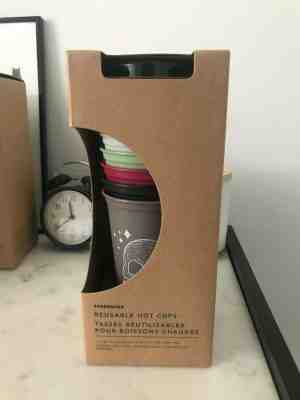 Starbucks Halloween Reusable Hot Cups 2019 New In Box - Free Shipping - Sold on eBay Oct, 20th 2019 for $25.95