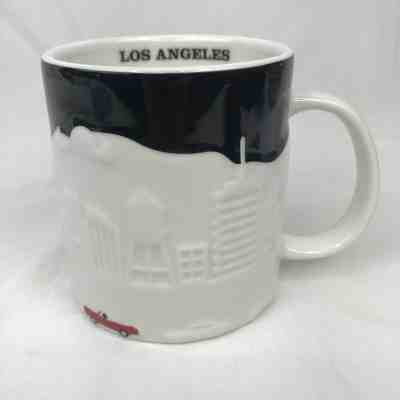 Starbucks Los Angeles Mug Limited Edition Collector Series Skyline Relief 2012 - Sold on eBay Oct, 20th 2019 for $21.27