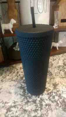 24 oz Starbucks Tumbler Studded Black Matte sku# 011103751 Limited! NEW - Sold on eBay Oct, 20th 2019 for $50.00