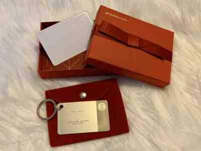 Starbucks 2014 .925 Sterling Silver Keychain Gift Card Ltd Ed $0 Bal NEW In Box - Sold on eBay Oct, 20th 2019 for $100.00