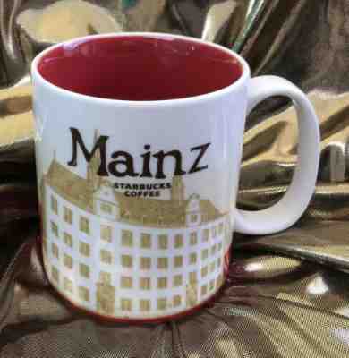 Starbucks MAINZ, GERMANY 2012 Global Icon Collector Series City Mug 16 Oz - Sold on eBay Oct, 20th 2019 for $15.33