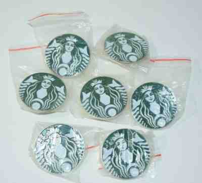 Lot of 7 Starbucks Pin Mermaid Siren Logo  - Sold on eBay Oct, 20th 2019 for $39.99