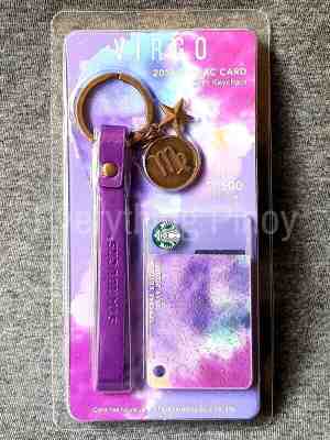 Starbucks Philippines Astrology Card with VIRGO Keychain 2019 - Sold on eBay Oct, 20th 2019 for $19.99