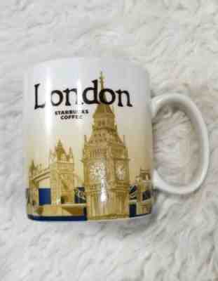 2013 London England City Collector Starbucks Coffee Mug Big Ben Skyline 16oz - Sold on eBay Oct, 20th 2019 for $21.79