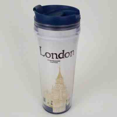 Starbucks London 2009 Coffee Tea Travel Tumbler 12oz - Sold on eBay Oct, 20th 2019 for $19.97