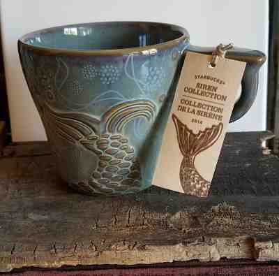 Starbucks Coffee Mug 2014 Siren Collection Anniversary Blend - MINT - NEW - Sold on eBay Oct, 20th 2019 for $20.50