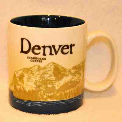 Starbucks Denver Global Icon City Mug Cup Coffee Tea Colorado 16 Oz Ceramic 2012 - Sold on eBay Oct, 20th 2019 for $15.00